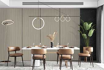 昭通轻奢风格-餐厅