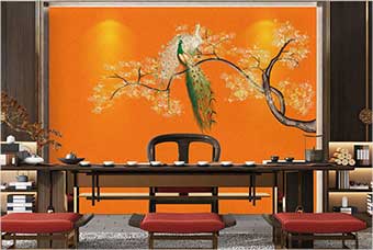 昭通森佰汇航空纤维墙咔（春花秋月）