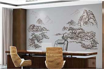 昭通森佰汇航空纤维墙咔（山水之间）