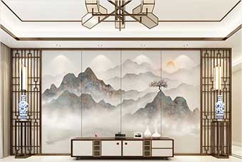 昭通森佰汇航空纤维（山水画系列）