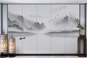 昭通森佰汇航空纤维（山水画系列）